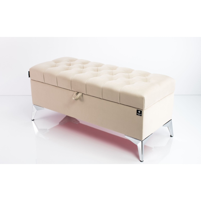 Tufted Storage Bench